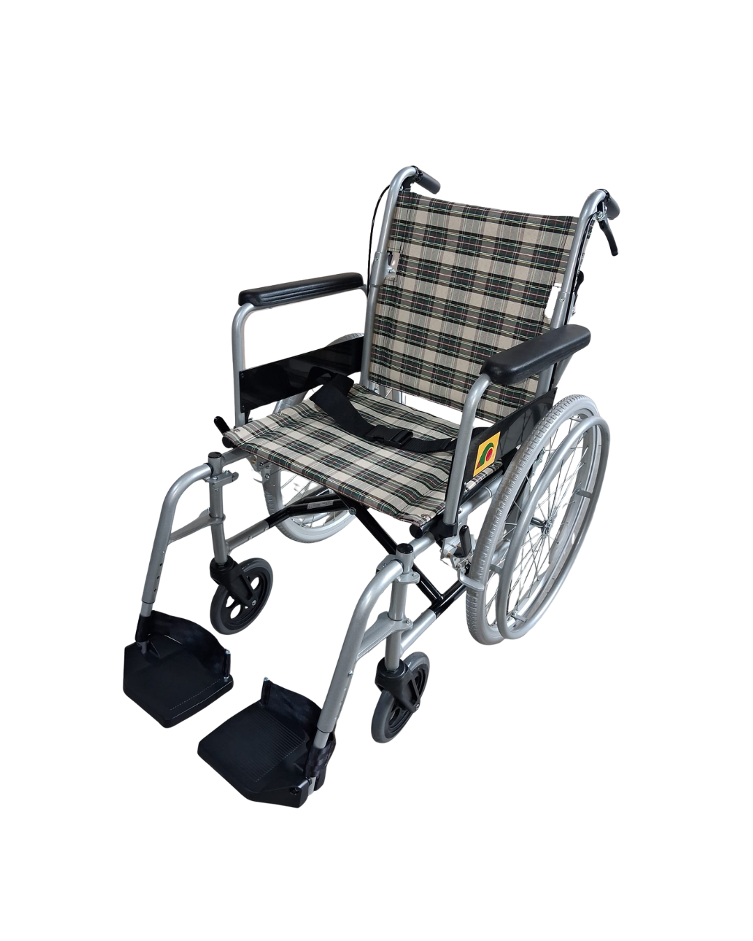 Sanction Detachable Wheelchair Foldback With Assisted Brakes