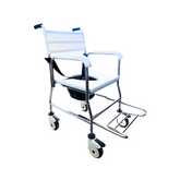 Stainless Steel Deluxe Commode