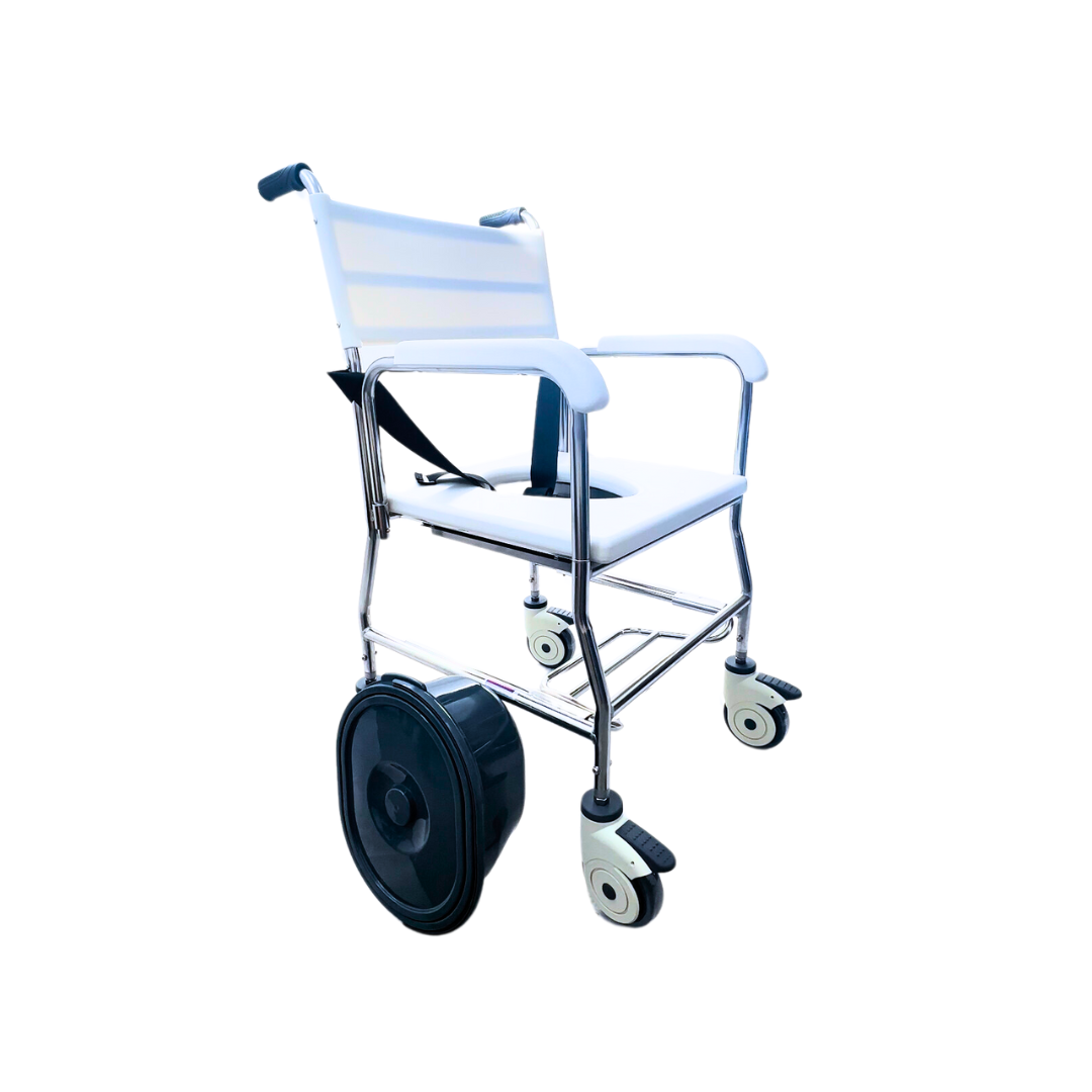 Stainless Steel Deluxe Commode