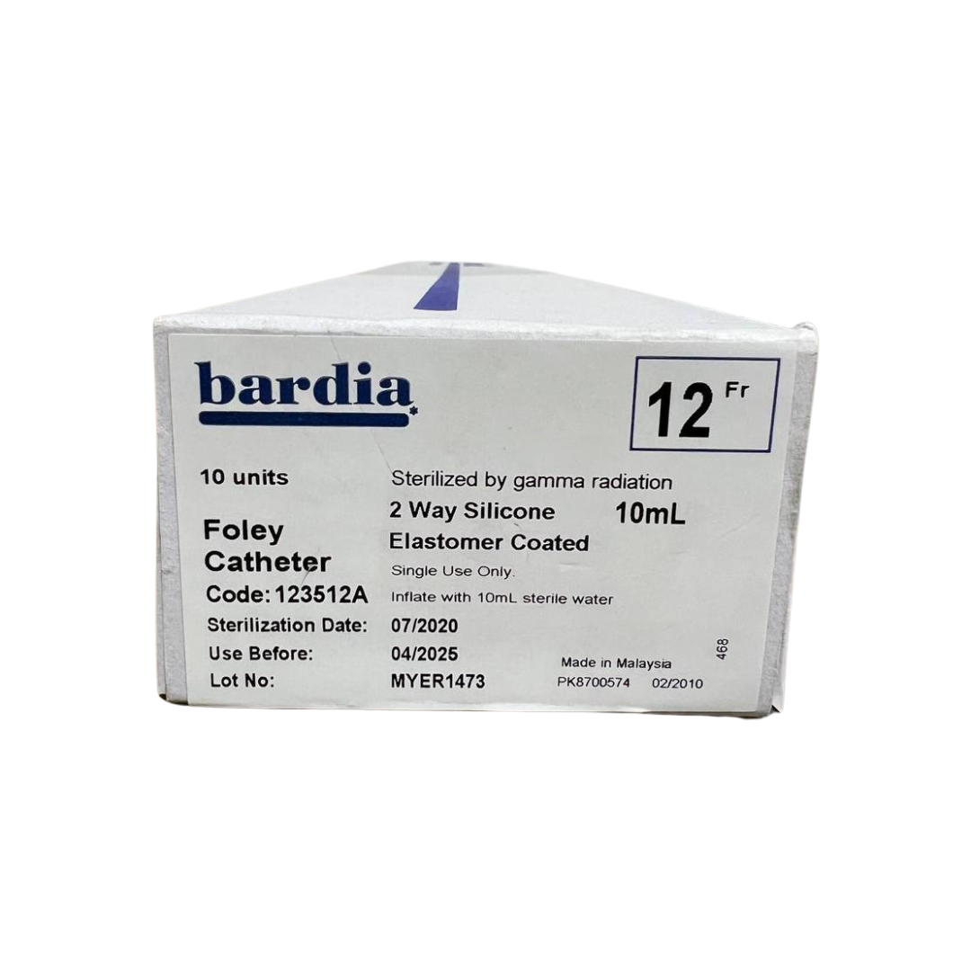Bardia 2-Way Silicone Elastomer Foley Catheters