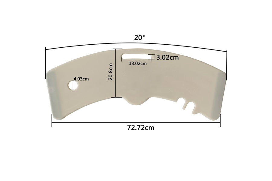 Curved Plastic Transfer Board