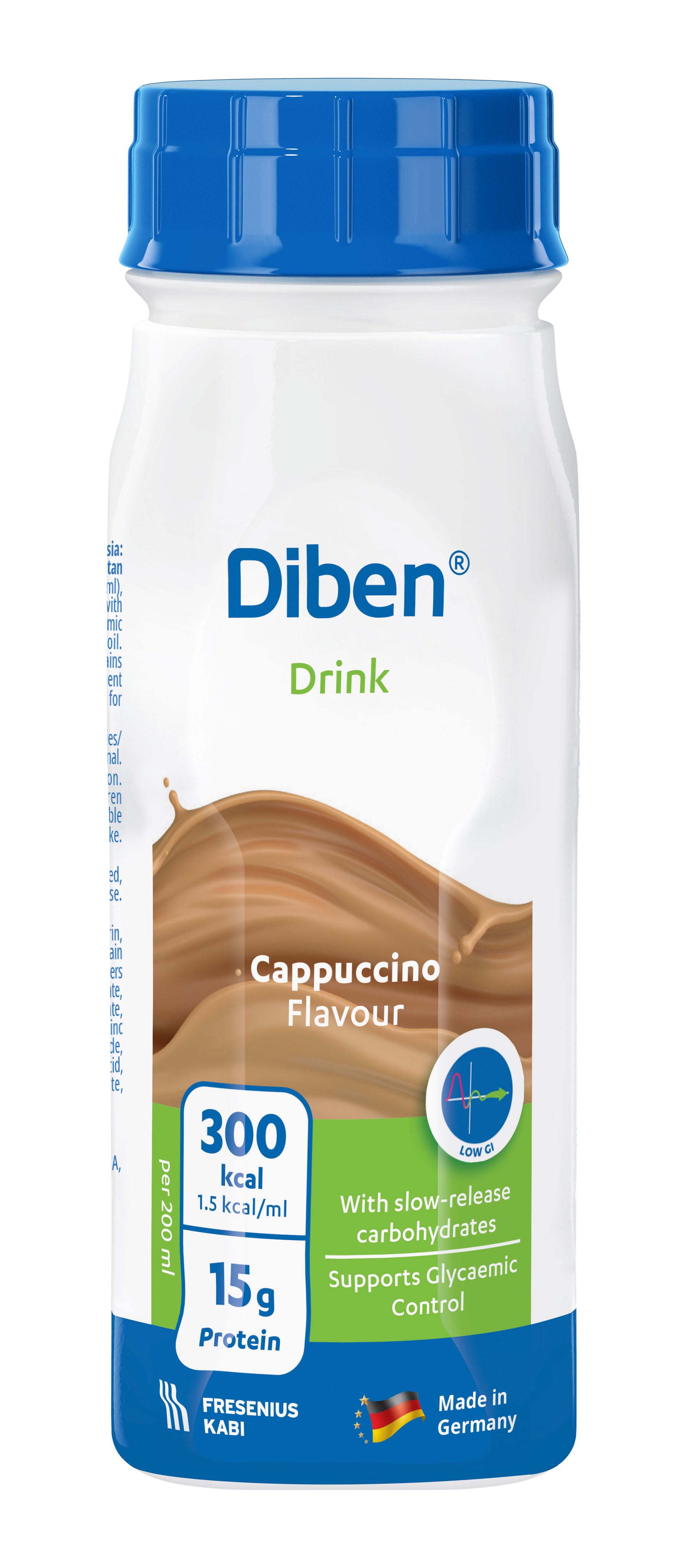 Diben Drink 200ml Vanilla & Cappuccino (Pack of 4 Bottles)