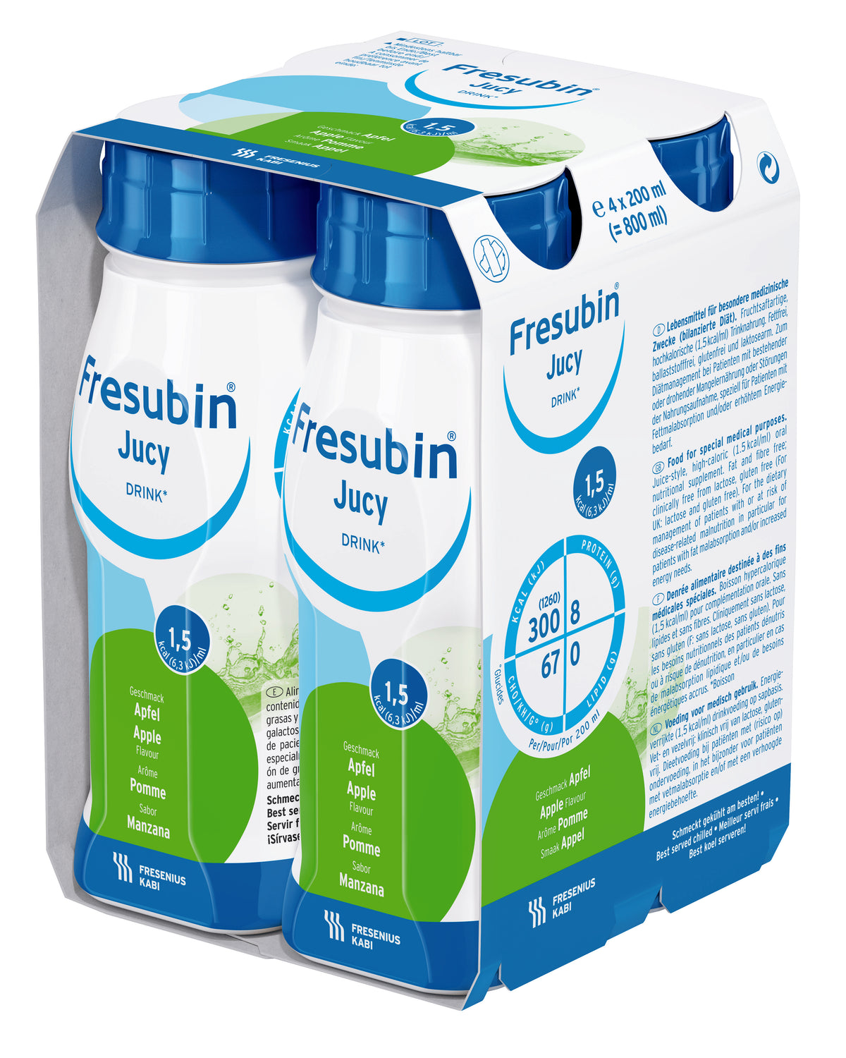Fresubin Jucy 200ml (Pack of 4 Bottles)
