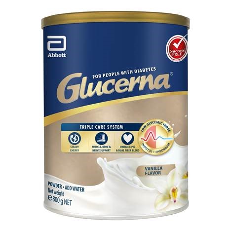 Abbott Glucerna Triple Care Powder (Vanilla / Wheat) 800g