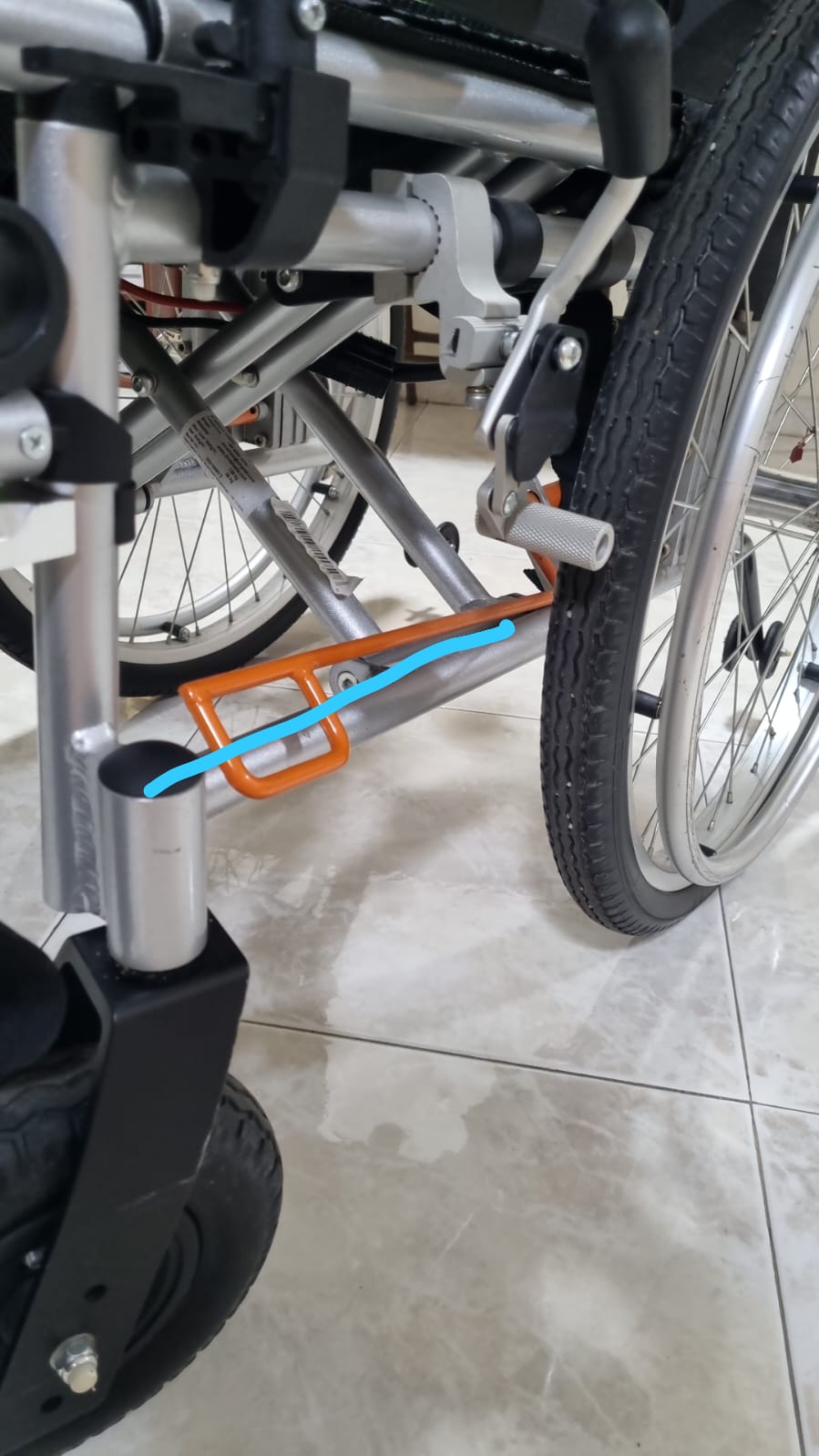 Second Hand Cruz Motorised Wheelchair (PLS SEE DESCRIPTION)