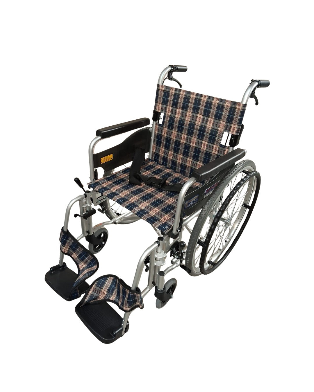 Miki Detachable Wheelchair Foldback with Assisted Brakes