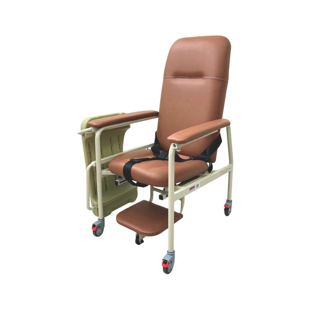 Mobile Geriatric Chair With Footboard