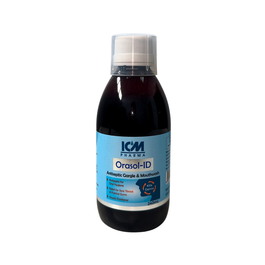 Orasol-ID Antiseptic Gargle and Mouthwash (EXPIRING IN JUNE 2025)