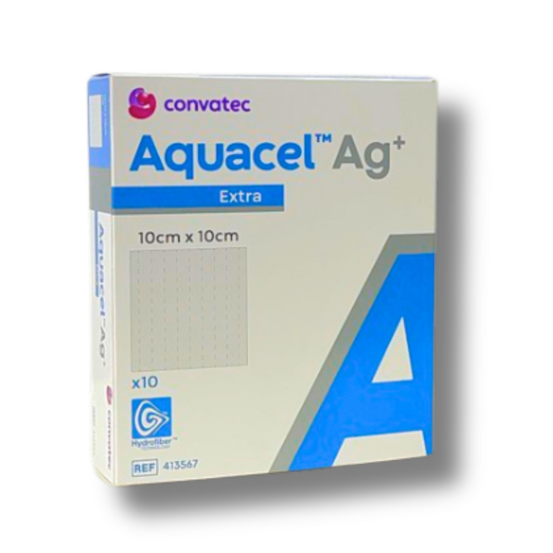 Aquacel AG+ Extra™ Dressings (10cm x 10cm)