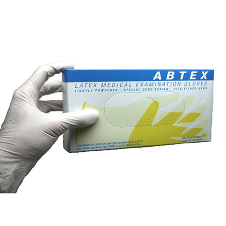 Abtex Latex Examination Gloves