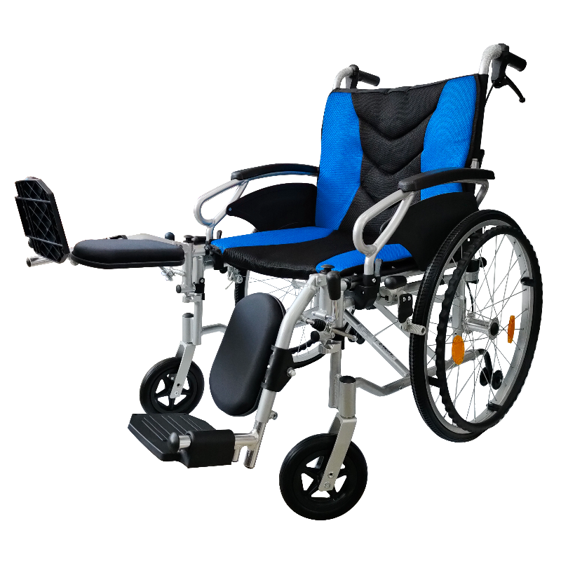 Aplus Detachable Wheelchair with Full Elevating Footrests