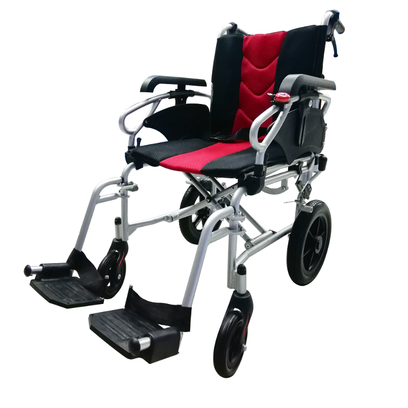 Electric clearance folding pushchair