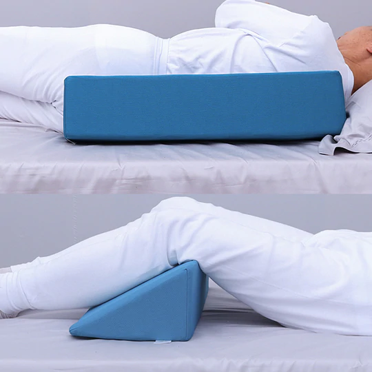 Bed Wedge Pillow With Cooling Gel support
