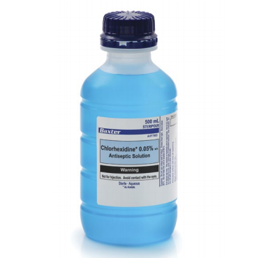 Chlorhexidine 0.05% Antiseptic Solution 500ml