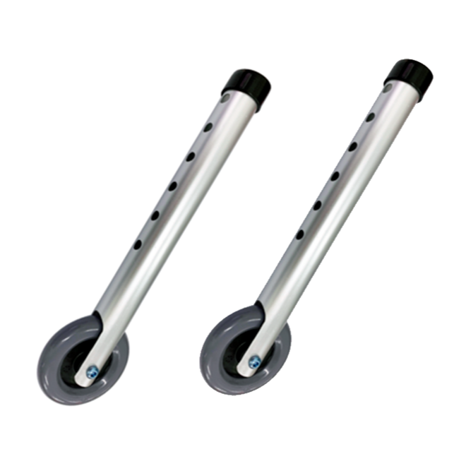 DNR Wheels - 3" Castor Wheels Attachment for Walking Frame (Pair)