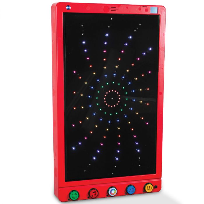 Fireworks Extravaganza Sensory Room Wall Panel red