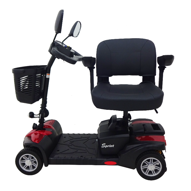 Eurocare 4 Wheels Sprint Scooter full view