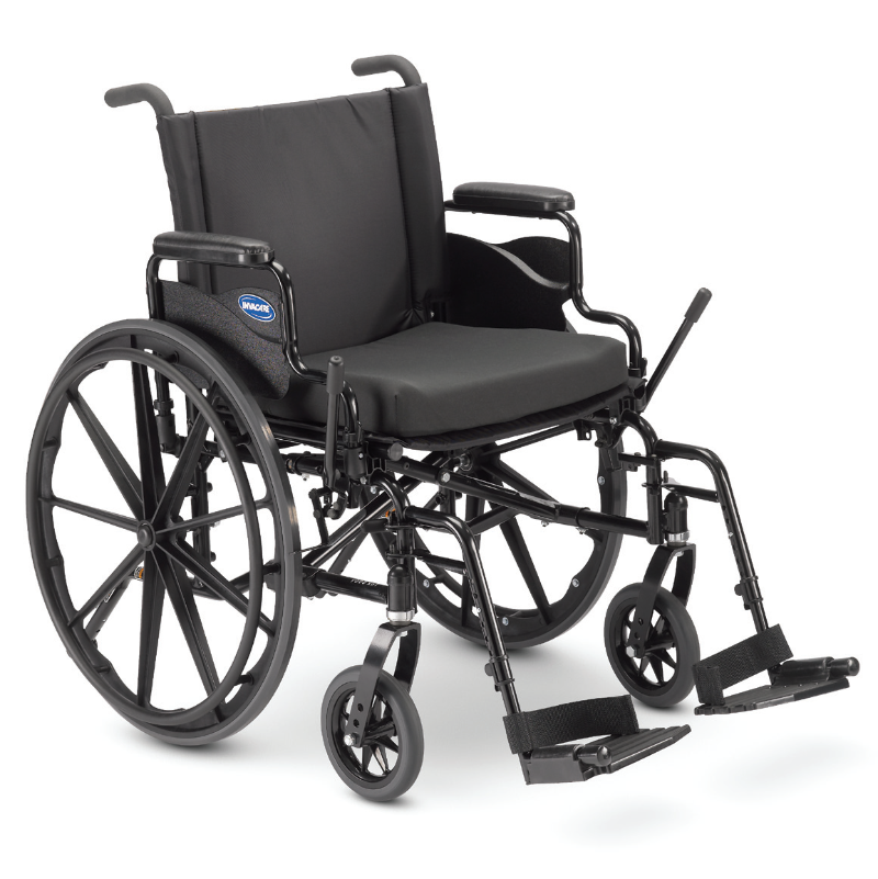 Invacare 9000 XDT Wheelchair - desk length armrest