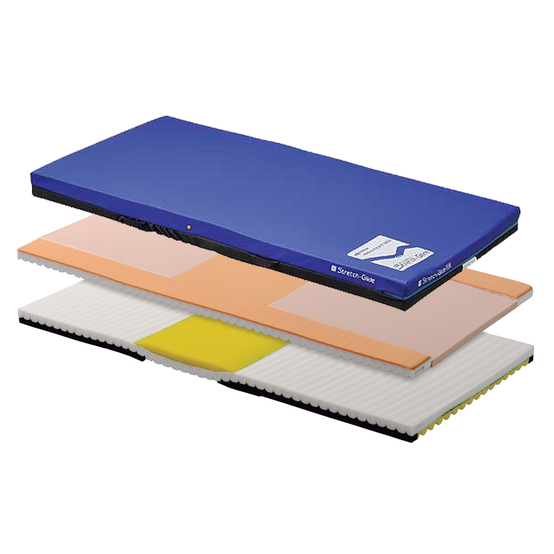 Paramount Stretch Glide Mattress with layers