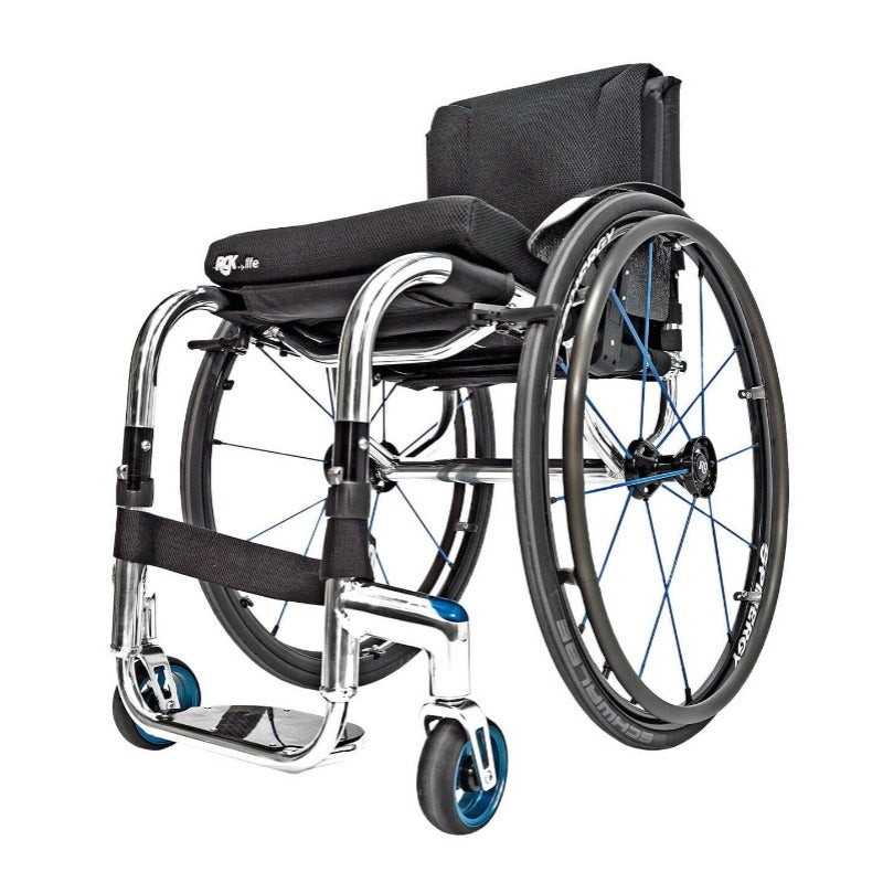 RGK Tiga FX Lightweight Aluminium Folding Active Wheelchair
