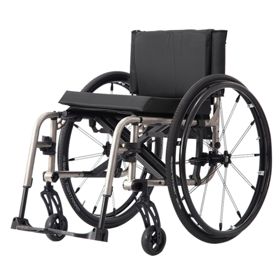 Tilite 2GX Lightweight Titanium Folding Wheelchair - Dnr Wheels