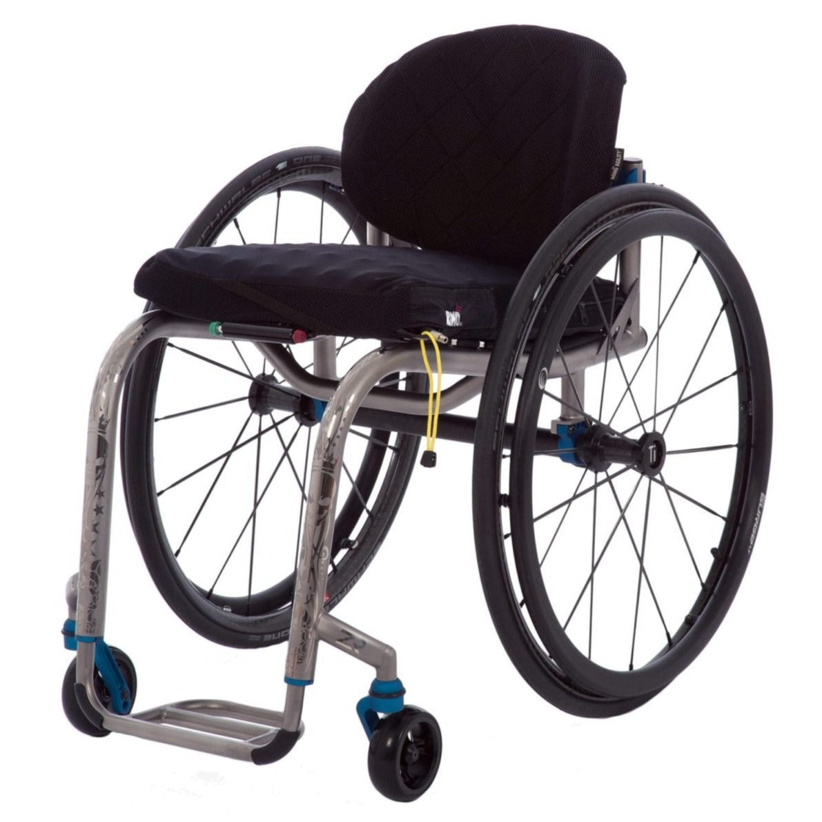 Tilite ZR Lightweight Titanium Mono-Tube Rigid Wheelchair