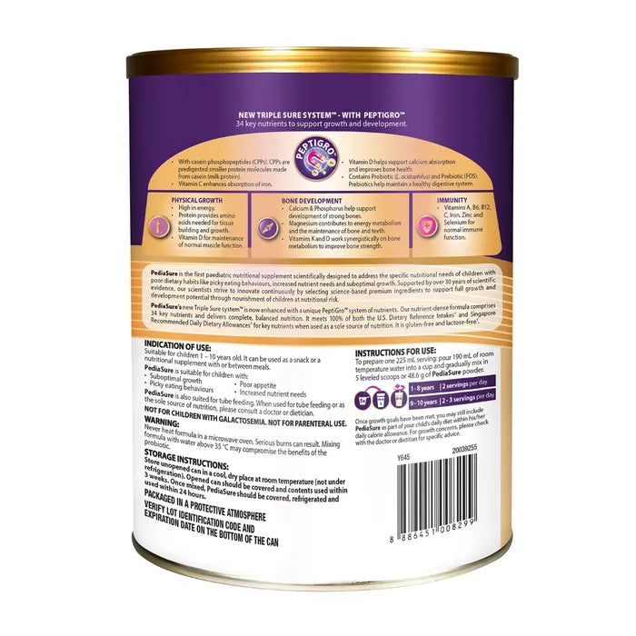 PediaSure® Gold w PeptiGro (800g)