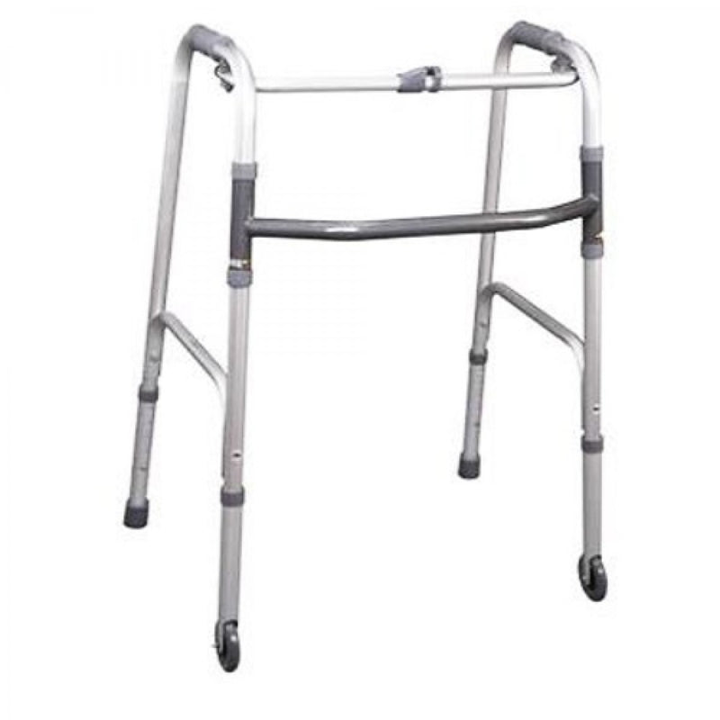 DNR Wheels - Foldable Walking Frame with 3" Front Castors 