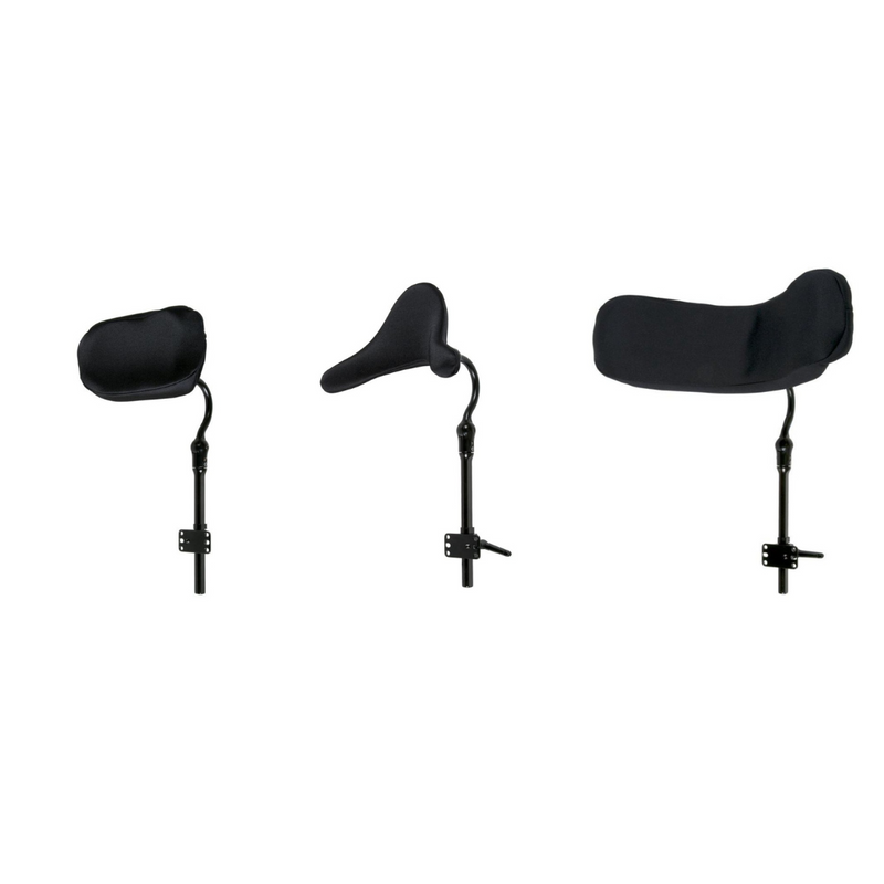 Wheelchair headrests
