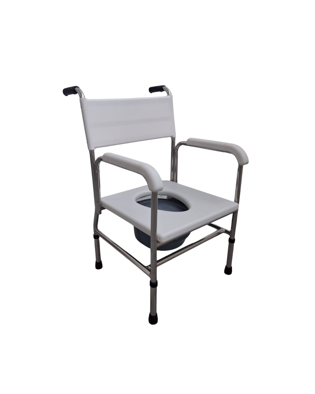 Stainless Steel Stationary Commode