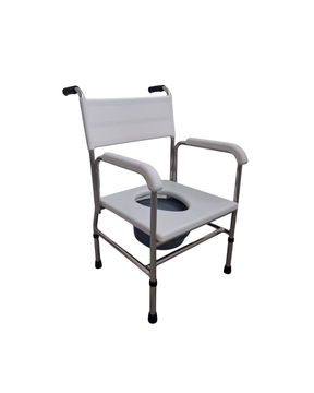 Stainless Steel Stationary Commode