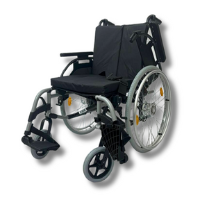 Breezy BasiX 2 Detachable Wheelchair with Drum Brakes - Dnr Wheels