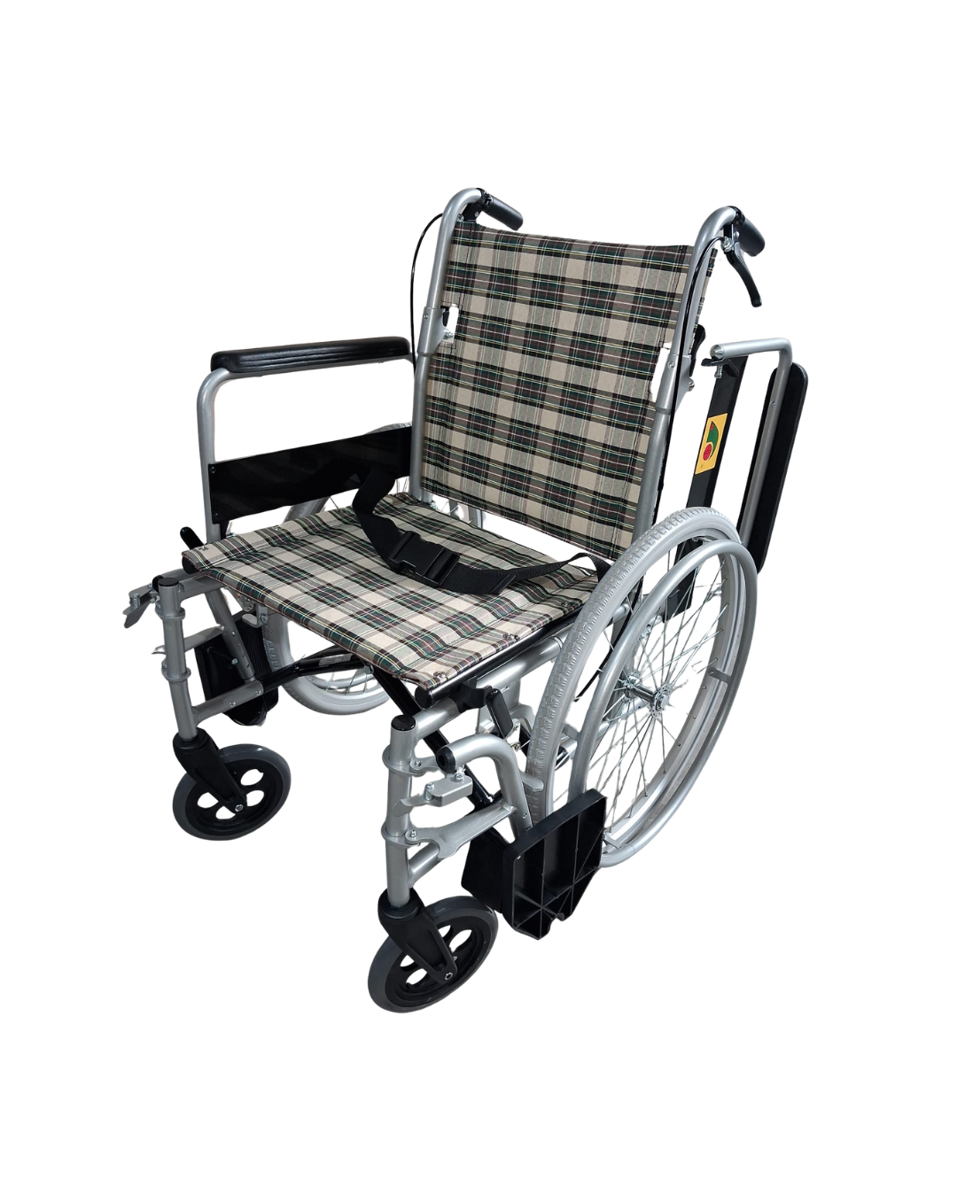 Sanction Detachable Wheelchair Foldback With Assisted Brakes