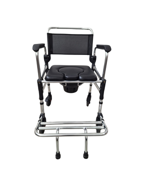 Foldable Mobile Commode