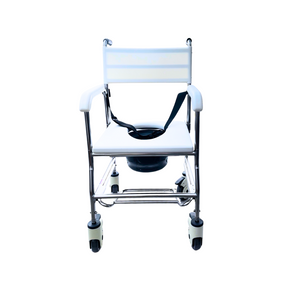 Stainless Steel Deluxe Commode