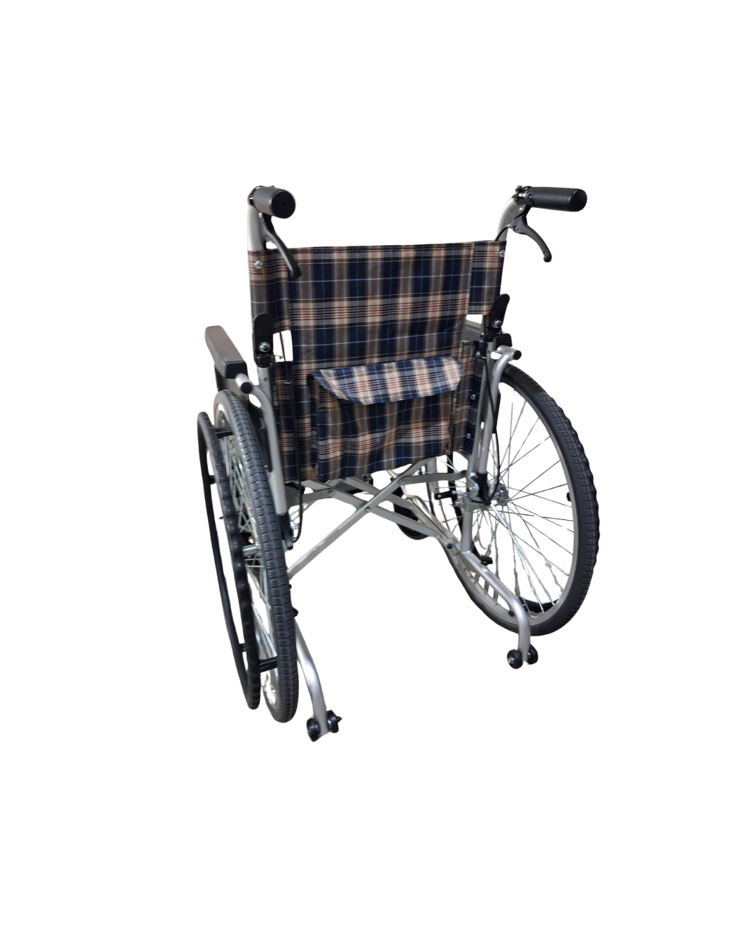 Miki Detachable Wheelchair Foldback with Assisted Brakes