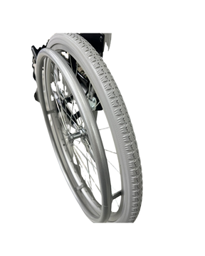 Solid PU High Quality Tyres - Grey (Piece)