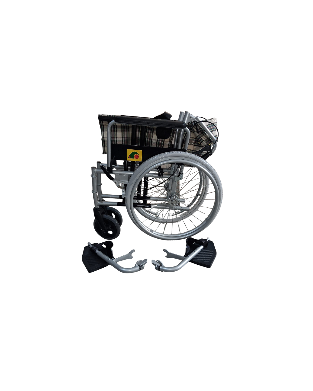 Sanction Detachable Wheelchair Foldback With Assisted Brakes