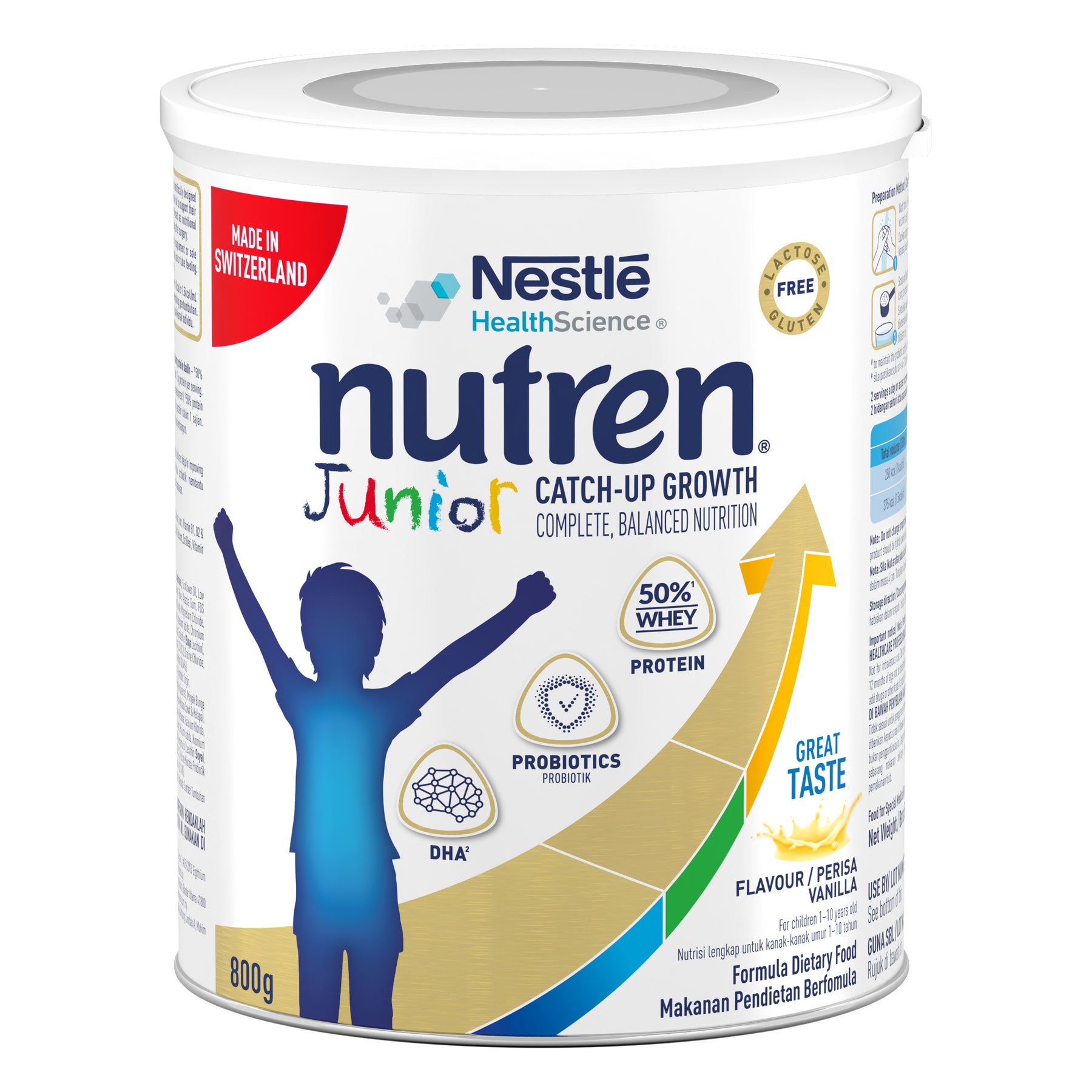Nestlé Nutren Junior Powder 800g (Vanilla)