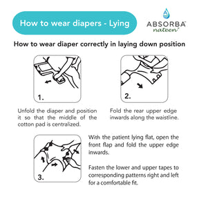 Absorba Nateen Super ClothAir Diapers