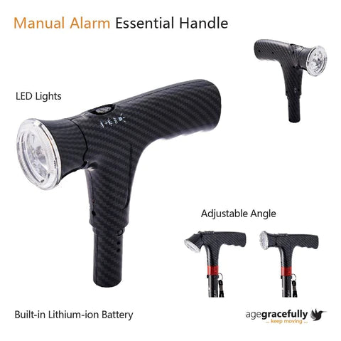 Smart Carbon Quad Cane