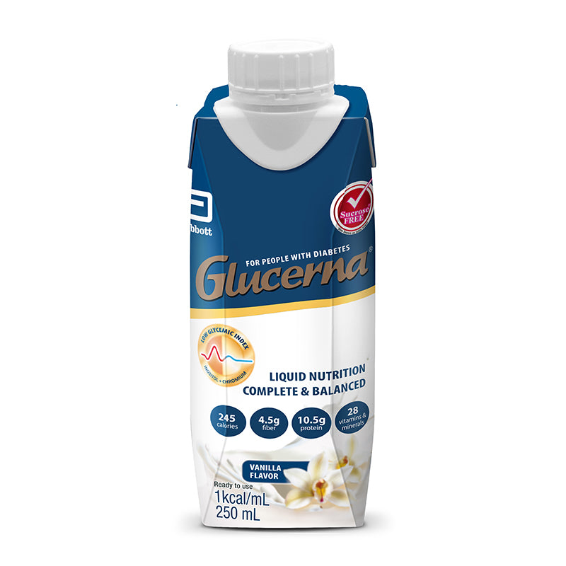 Abbott Glucerna Liquid 250ml (NEW PACKAGING)