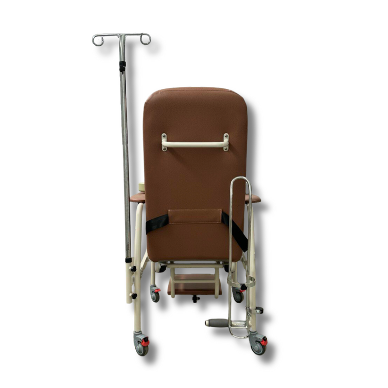 Mobile Geriatric Chair With Footboard