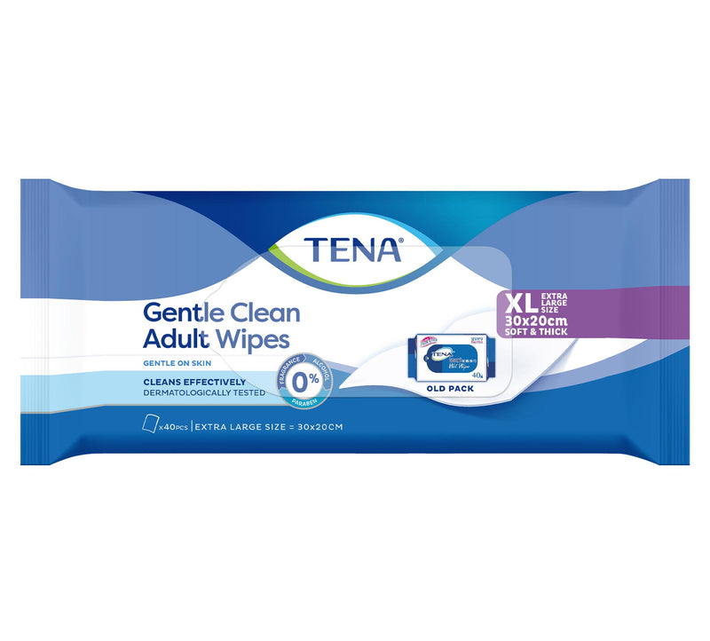 Tena Gentle Clean Adult Wipes