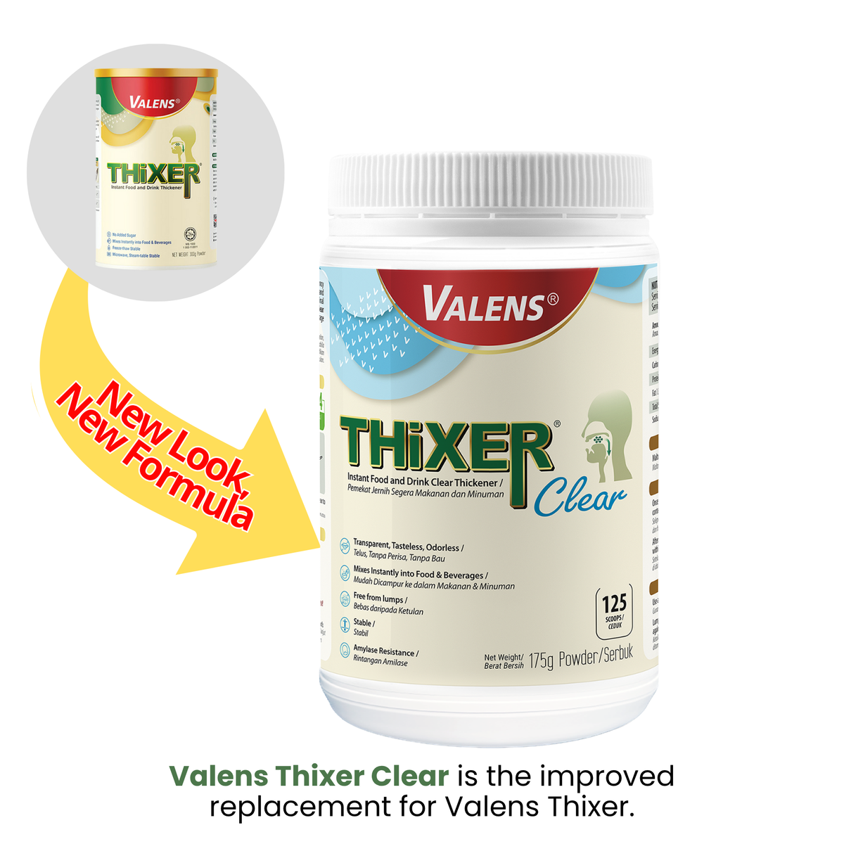 Valens Thixer Clear 175g (EXPIRING IN OCTOBER 2025)