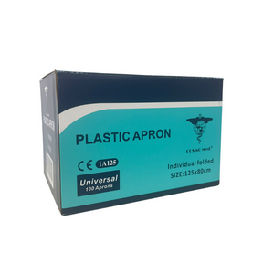 Cosmo Med White Disposable PE Apron