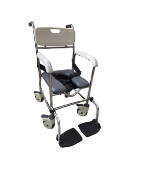 Stainless Steel Low Height Commode