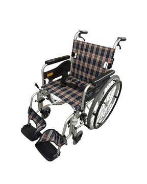 Miki Detachable Wheelchair Foldback with Assisted Brakes