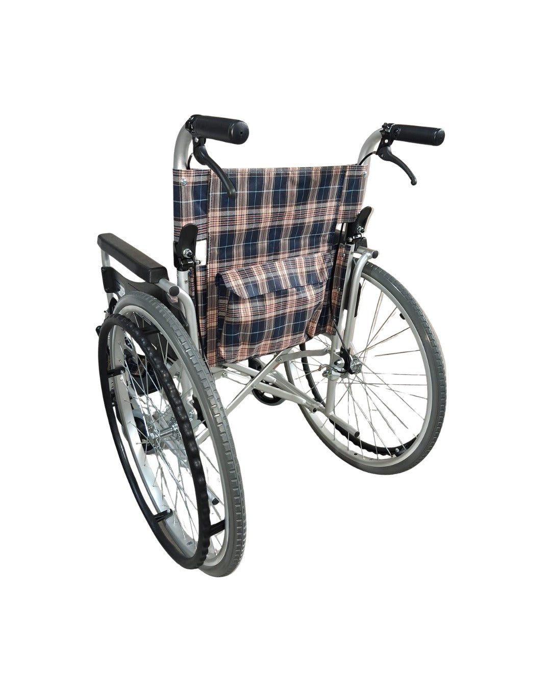 Miki Detachable Wheelchair Foldback with Assisted Brakes