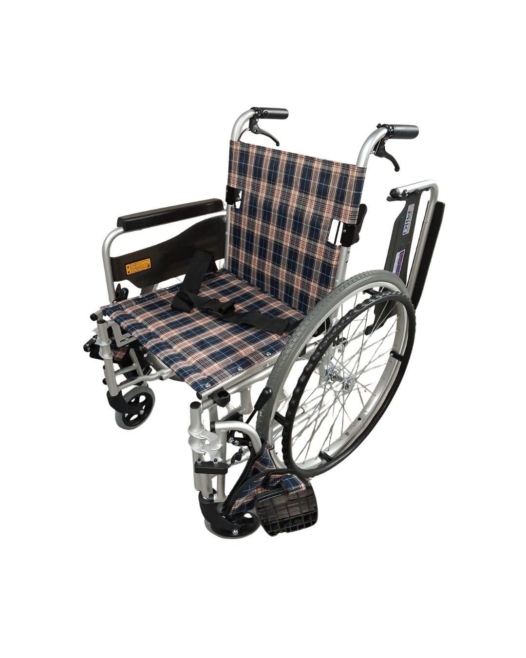 Miki Detachable Wheelchair Foldback with Assisted Brakes